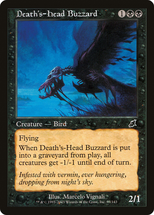 Death's-Head Buzzard (SCG-063) - common - Foil