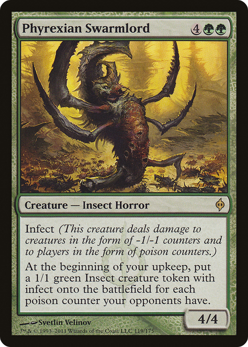 Phyrexian Swarmlord (NPH-119) - rare