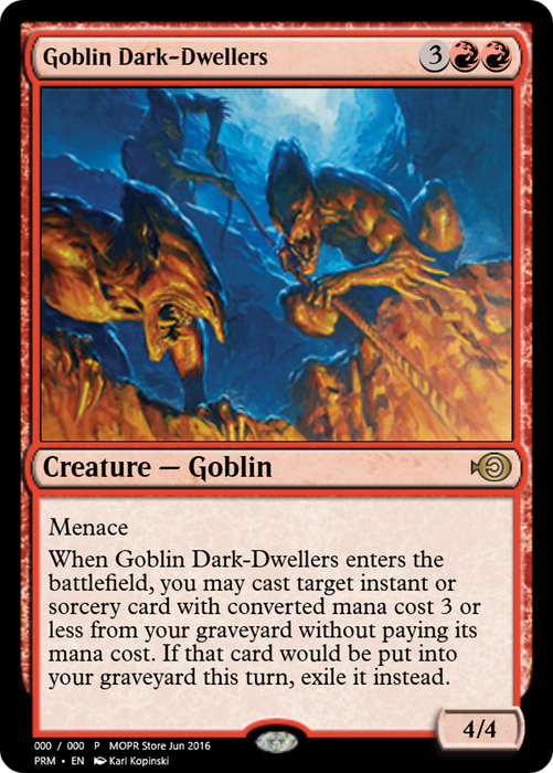 Goblin Dark-Dwellers (PRM-59673) - rare - Foil