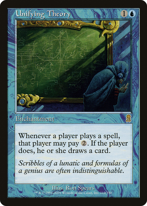 Unifying Theory (ODY-112) - rare - Foil
