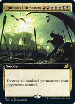 Ruinous Ultimatum (IKO-343) - rare: (Extended Art) - Foil
