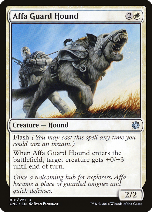 Affa Guard Hound (CN2-081) - uncommon - Foil