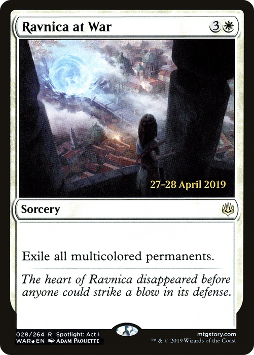 Ravnica at War (PRE-28S) - rare - Foil