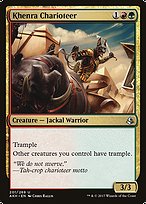 Khenra Charioteer (AKH-201) - uncommon - Foil