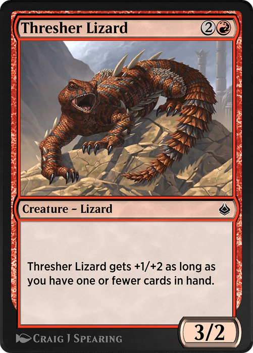 Thresher Lizard (AKR-178) - common