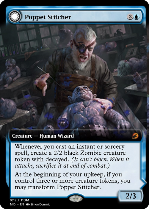 Poppet Stitcher // Poppet Factory (PRM-93918) - mythic - Foil