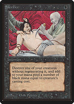 Sacrifice (LEB-125) - uncommon