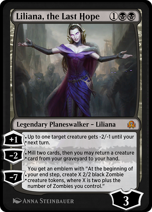 Liliana, the Last Hope (SIR-119) - mythic
