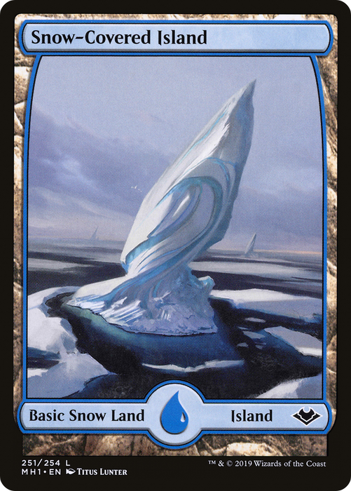 Snow-Covered Island (MH1-251) - common - Foil