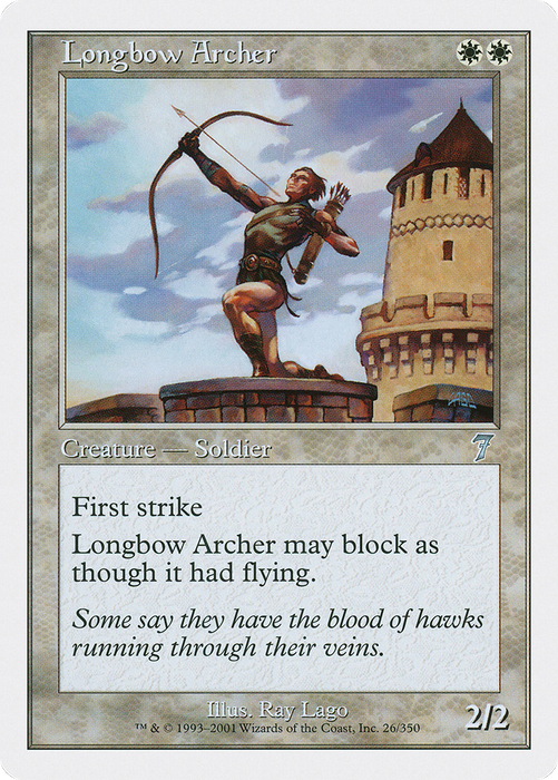 Longbow Archer (7ED-026) - uncommon