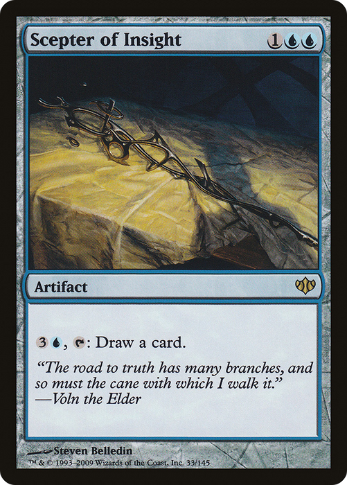Scepter of Insight (CON-033) - rare - Foil