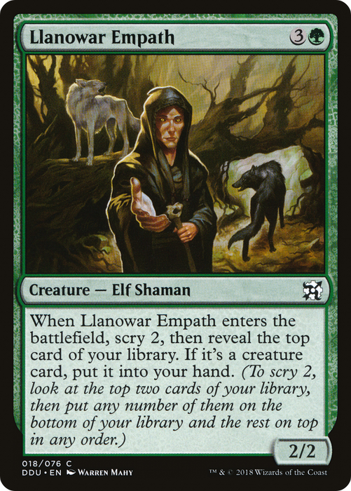 Llanowar Empath (DDU-018) - common