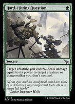 Hard-Hitting Question (MKM-164) - uncommon