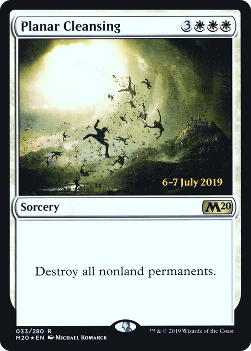 Planar Cleansing (PRE-33S) - rare - Foil