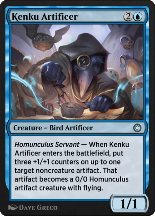 Kenku Artificer (HBG-125) - uncommon