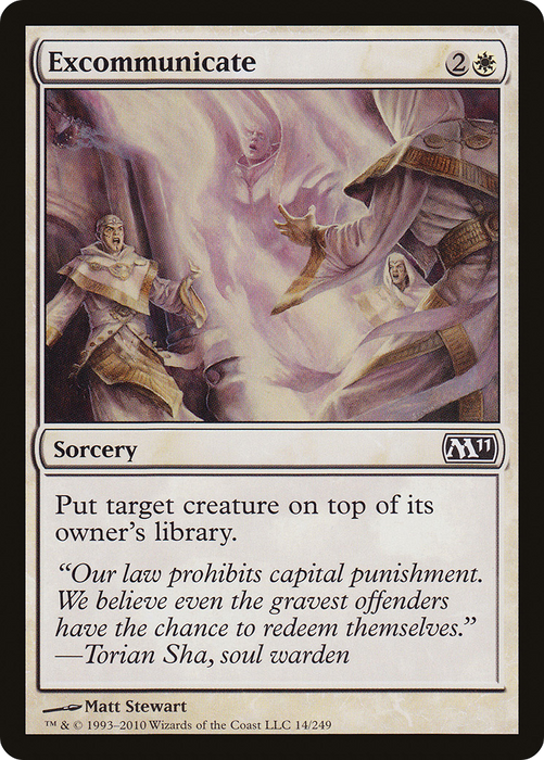 Excommunicate (M11-014) - common - Foil
