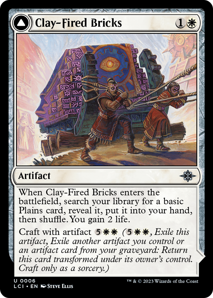 Clay-Fired Bricks // Cosmium Kiln (LCI-006) - uncommon - Foil
