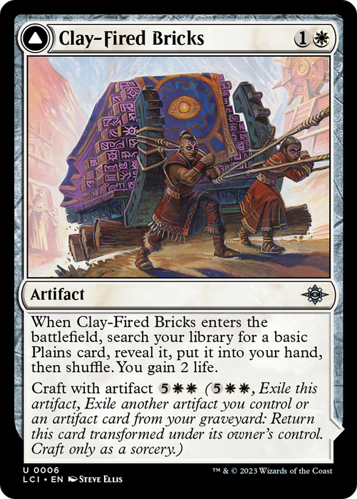 Clay-Fired Bricks // Cosmium Kiln (LCI-006) - uncommon - Foil