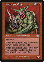 Soulgorger Orgg (JUD-099) - uncommon - Foil
