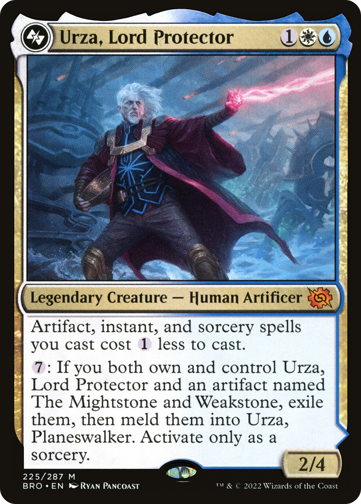 Urza, Lord Protector (BRO-225) - mythic