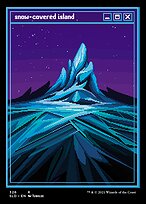 Snow-Covered Island (SLD-326) - rare