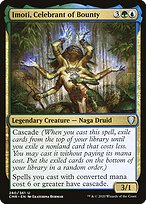 Imoti, Celebrant of Bounty (CMR-280) - uncommon - Foil