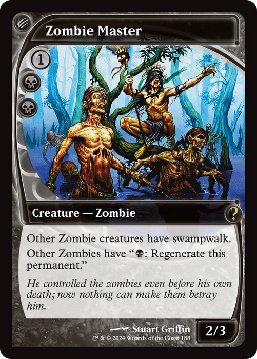 Zombie Master (MB2-188) - rare - Foil