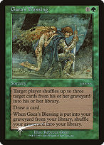 Gaea's Blessing (ARENA-012) - rare - Foil