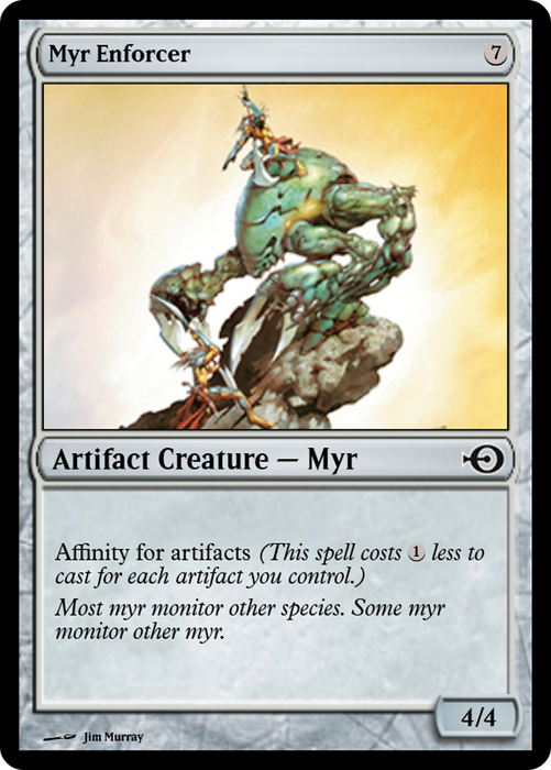 Myr Enforcer (PRM-36274) - common - Foil