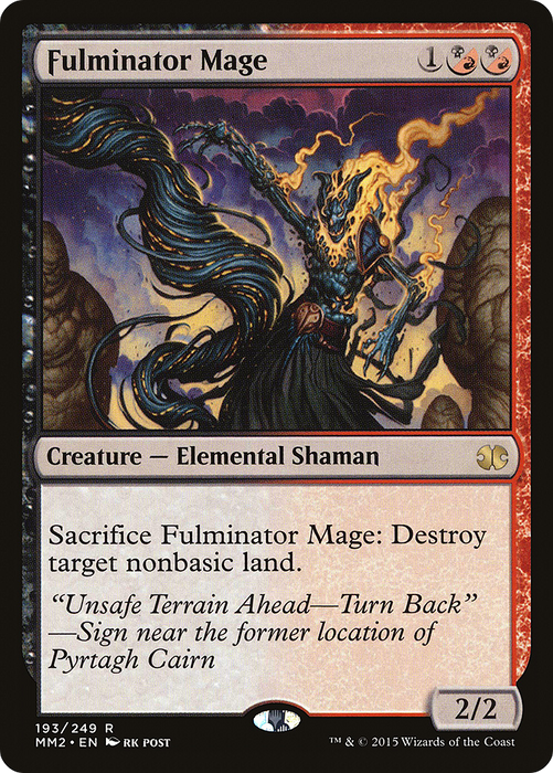 Fulminator Mage (MM2-193) - rare - Foil
