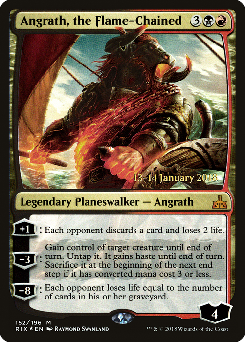 Angrath, the Flame-Chained (PRE-152S) - mythic - Foil