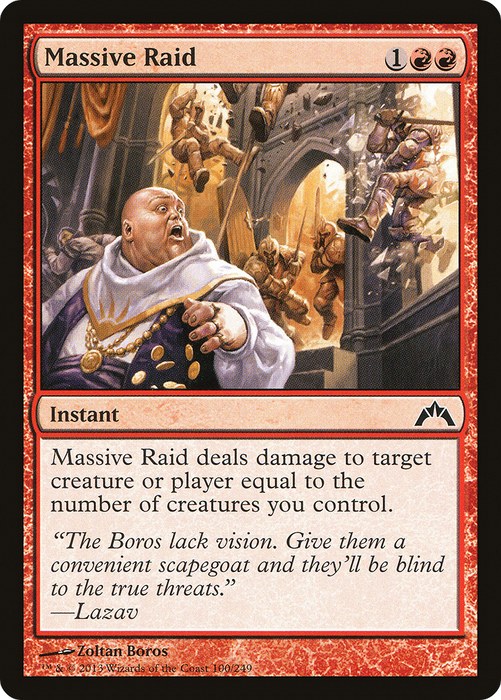 Massive Raid (GTC-100) - common - Foil