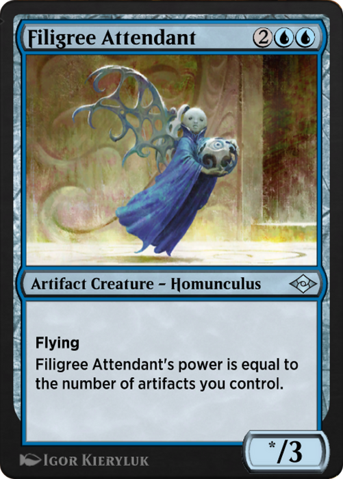 Filigree Attendant (J21-192) - uncommon