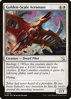 Golden-Scale Aeronaut (MOM-015) - common - Foil