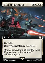 Hour of Reckoning (PIP-978) - rare: (Extended Art) - Foil