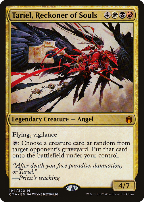 Tariel, Reckoner of Souls (CMA-194) - mythic