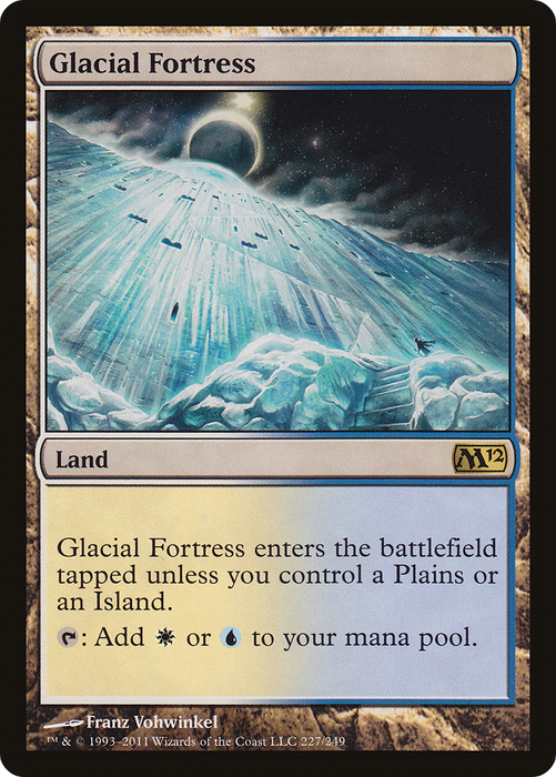 Glacial Fortress (M12-227) - rare