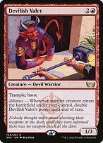 Devilish Valet (PPSNC-105P) - rare