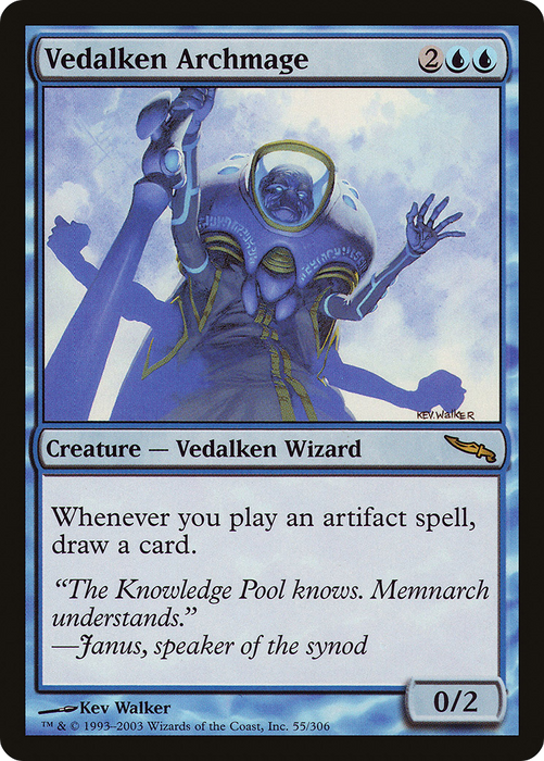 Vedalken Archmage (MRD-055) - rare - Foil