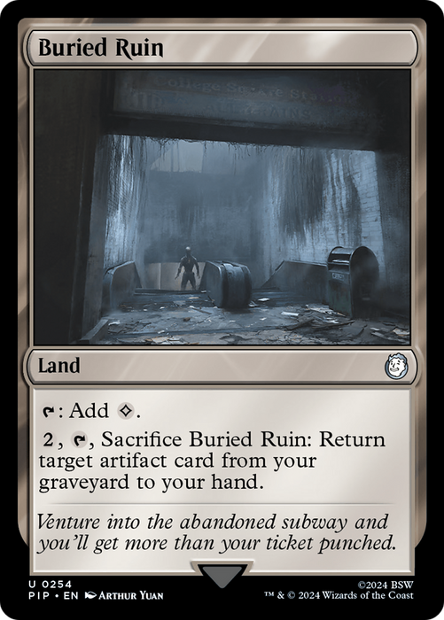 Buried Ruin (PIP-254) - uncommon