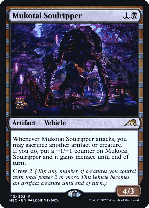 Mukotai Soulripper (PRE-113S) - rare - Foil