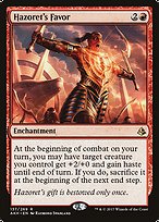 Hazoret's Favor (AKH-137) - rare - Foil