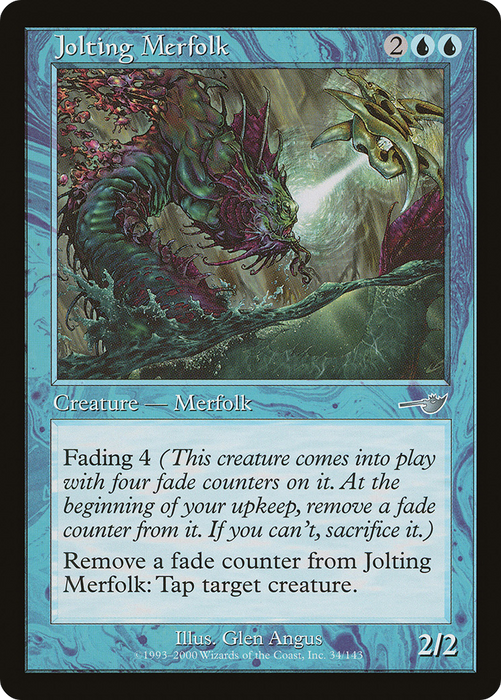 Jolting Merfolk (NMS-034) - uncommon - Foil