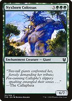 Nyxborn Colossus (THB-191) - common: (enchantment)