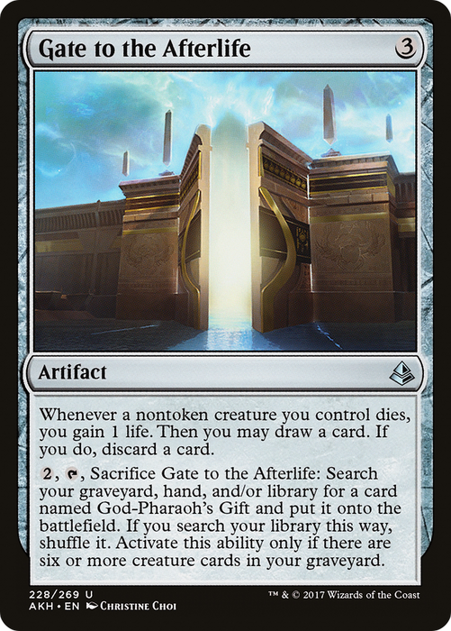 Gate to the Afterlife (AKH-228) - uncommon - Foil