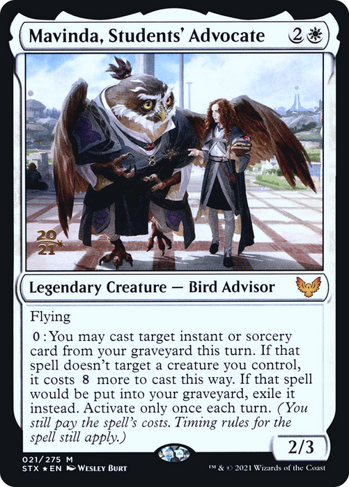 Mavinda, Students' Advocate (PRE-21S) - mythic - Foil