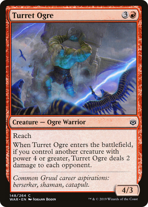 Turret Ogre (WAR-148) - common - Foil