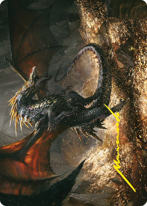 Cavern-Hoard Dragon // Cavern-Hoard Dragon (ALTR-061) - common (Borderless)