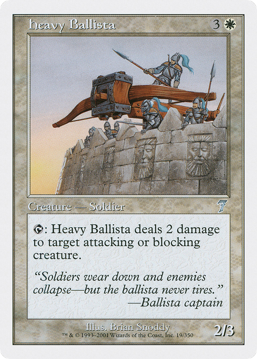 Heavy Ballista (7ED-019) - uncommon