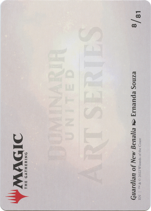 Guardian of New Benalia // Guardian of New Benalia (ADMU-008) - common (Borderless)